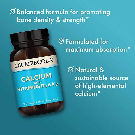 Calcium with Vitamins D3 & K2, DRM
